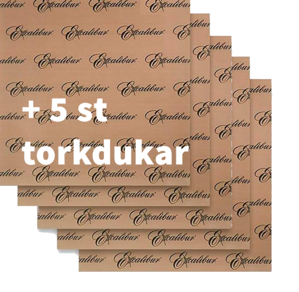 Excalibur 5-brickor, glasdörr + 5 torkdukar - Bild 2